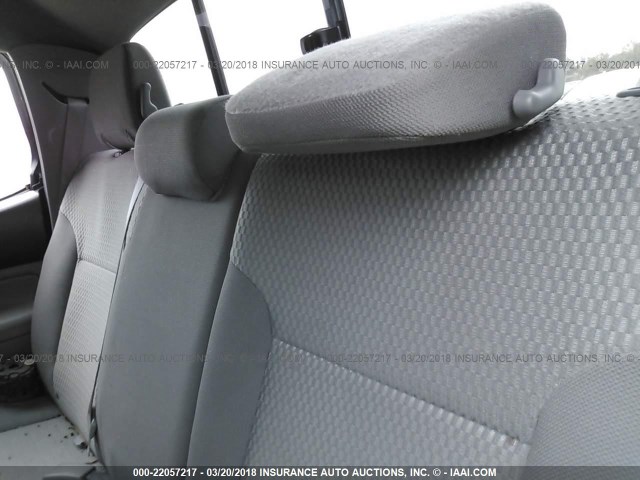 5TFJX4GN2CX008895 - 2012 TOYOTA TACOMA DOUBLE CAB 绿色 照片 8