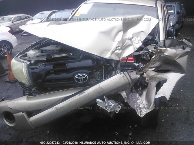 5TETX22N45Z096056 - 2005 TOYOTA TACOMA ACCESS CAB Braun Foto 6