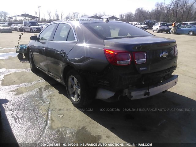 1G11B5SA6DF348074 - 2013 CHEVROLET MALIBU LS ნაცრისფერი ფოტო 3