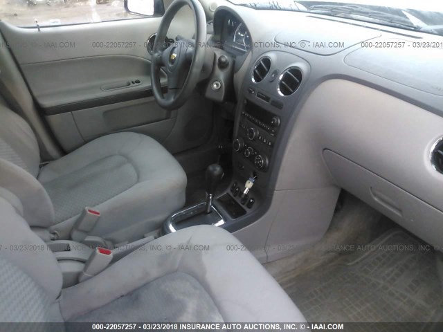 3GNDA13D66S516312 - 2006 CHEVROLET HHR LS BLACK photo 5