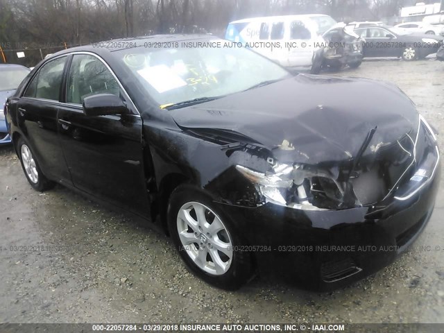 4T1BF3EK9BU164552 - 2011 TOYOTA CAMRY SE/LE/XLE BLACK photo 1