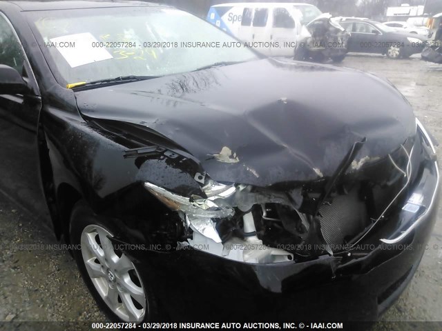 4T1BF3EK9BU164552 - 2011 TOYOTA CAMRY SE/LE/XLE BLACK photo 6