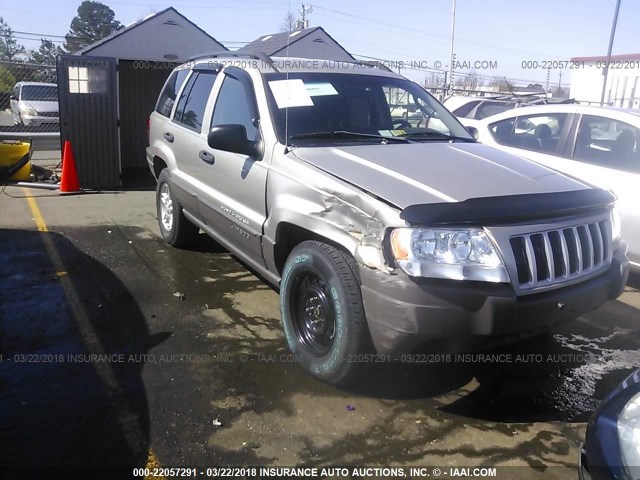 1J4GW48S24C313799 - 2004 JEEP GRAND CHEROKEE LAREDO/COLUMBIA/FREEDOM 金色 照片 1