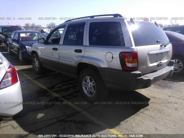 1J4GW48S24C313799 - 2004 JEEP GRAND CHEROKEE LAREDO/COLUMBIA/FREEDOM GOLD photo 3