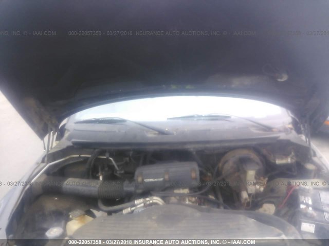 3B7HC13Z1TM117565 - 1996 DODGE RAM 1500 BLACK photo 10