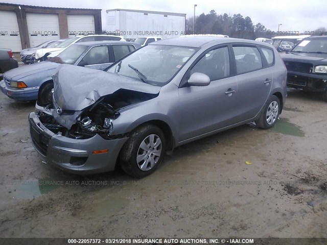 KMHDB8AE7BU121717 - 2011 HYUNDAI ELANTRA TOURING GLS GRAY photo 2