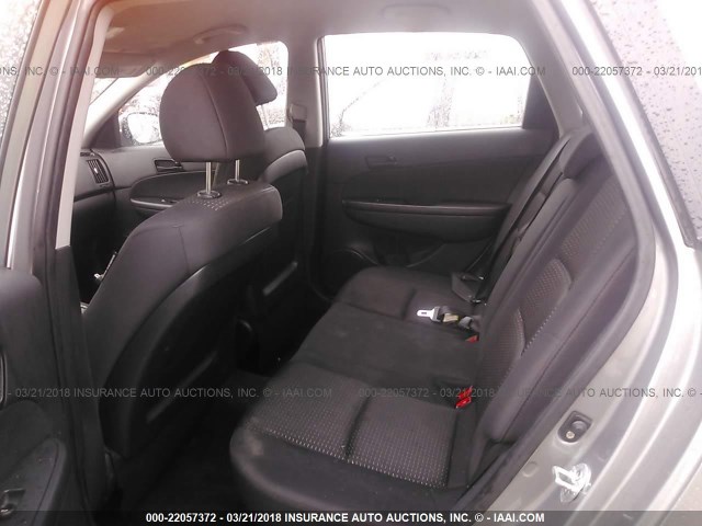 KMHDB8AE7BU121717 - 2011 HYUNDAI ELANTRA TOURING GLS GRAY photo 8