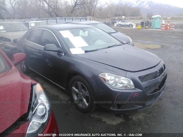 1G1ZC5EU7BF145522 - 2011 CHEVROLET MALIBU 1LT 灰色 照片 1