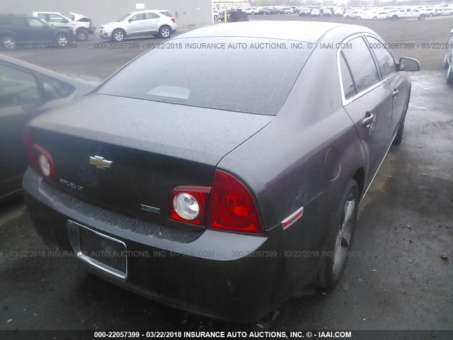 1G1ZC5EU7BF145522 - 2011 CHEVROLET MALIBU 1LT 灰色 照片 4