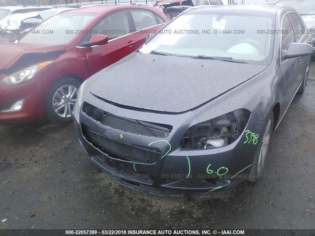 1G1ZC5EU7BF145522 - 2011 CHEVROLET MALIBU 1LT 灰色 照片 6