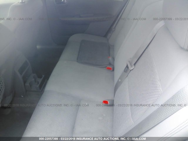 1G1ZC5EU7BF145522 - 2011 CHEVROLET MALIBU 1LT 灰色 照片 8