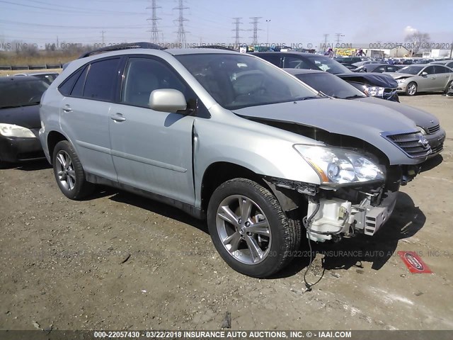 JTJHW31U060001773 - 2006 LEXUS RX 400 SILVER photo 1