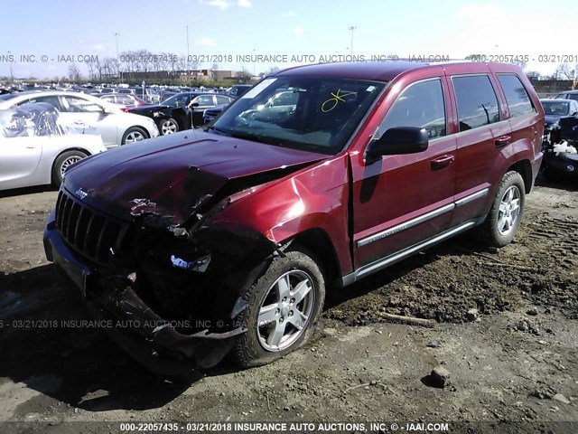 1J8GR48KX7C677821 - 2007 JEEP GRAND CHEROKEE LAREDO/COLUMBIA/FREEDOM 红色 照片 2
