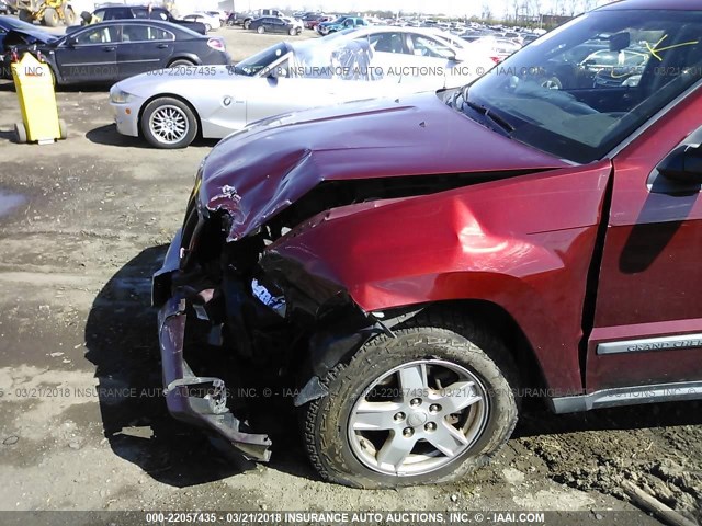 1J8GR48KX7C677821 - 2007 JEEP GRAND CHEROKEE LAREDO/COLUMBIA/FREEDOM 红色 照片 6