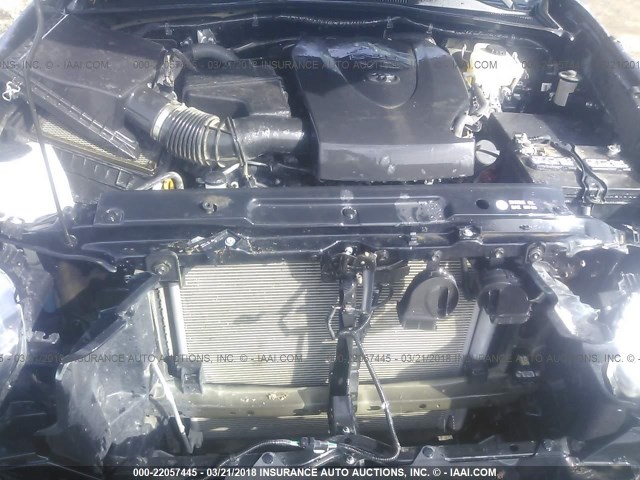 5TFCZ5AN9GX017178 - 2016 TOYOTA TACOMA DBL CAB/SR/SR5/TRD SPT/OR BLACK photo 10