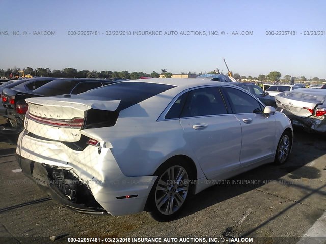 3LN6L2LU5GR628153 - 2016 LINCOLN MKZ HYBRID WHITE photo 6