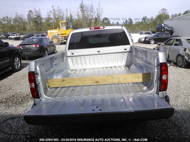 1GCRCREA0CZ225006 - 2012 CHEVROLET SILVERADO C1500  LS SILVER photo 8