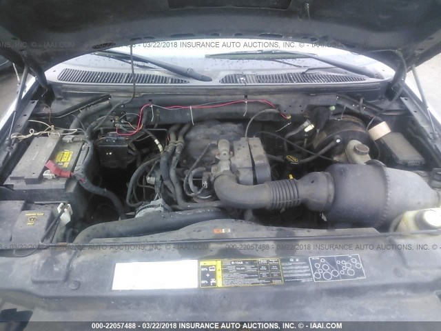 1FTRF17263NB48342 - 2003 FORD F150 GRAY photo 10