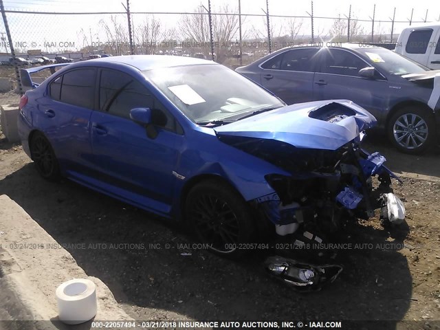 JF1VA2L60F9828171 - 2015 SUBARU WRX STI BLUE photo 1