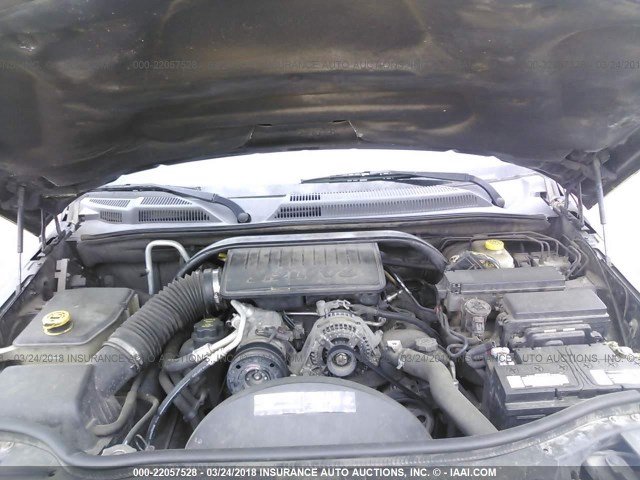 1J8HH48K27C511770 - 2007 JEEP COMMANDER BLACK photo 10