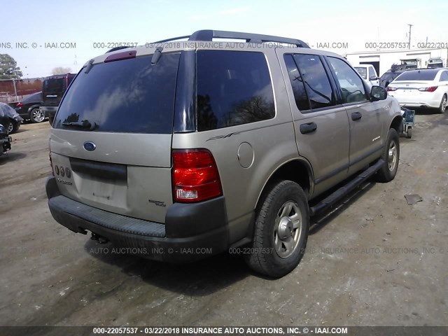 1FMZU62K35UA42882 - 2005 FORD EXPLORER XLS/XLS SPORT TAN photo 4