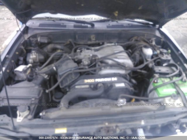 JT3GN87R3Y0137243 - 2000 TOYOTA 4RUNNER LIMITED GREEN photo 10