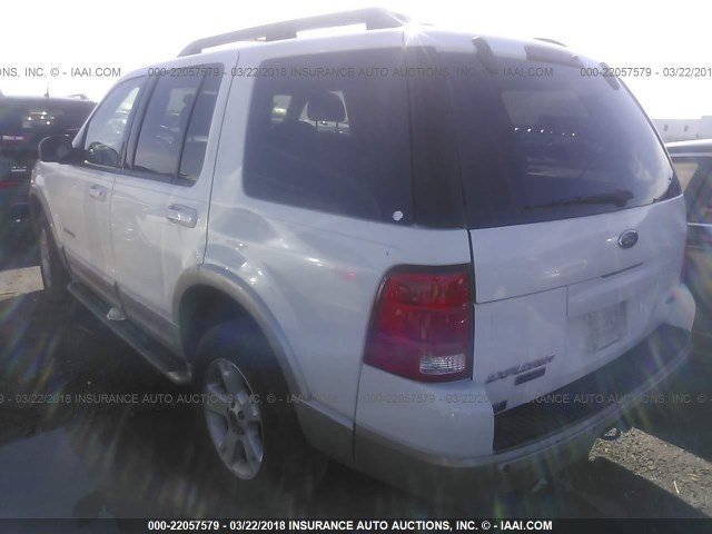 1FMDU74EX5UA61274 - 2005 FORD EXPLORER EDDIE BAUER WHITE photo 3