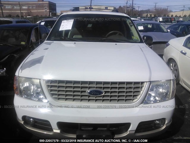 1FMDU74EX5UA61274 - 2005 FORD EXPLORER EDDIE BAUER WHITE photo 6