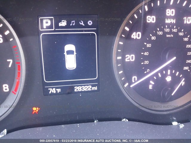 KM8J33A47GU182387 - 2016 HYUNDAI TUCSON LIMITED/SPORT AND ECO/SE BLUE photo 7