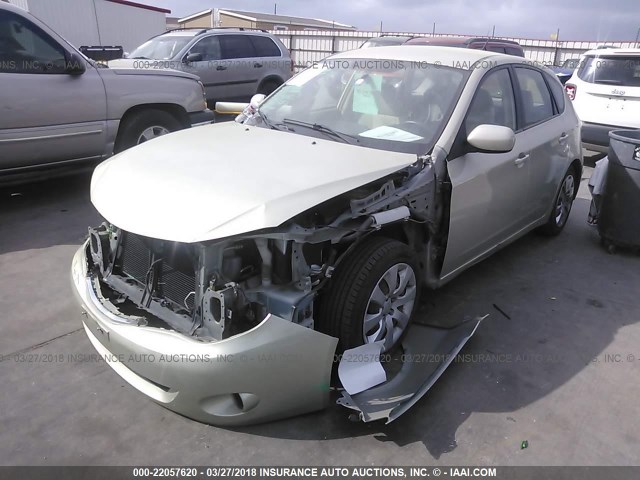 JF1GH61679H812266 - 2009 SUBARU IMPREZA 2.5I GOLD photo 2