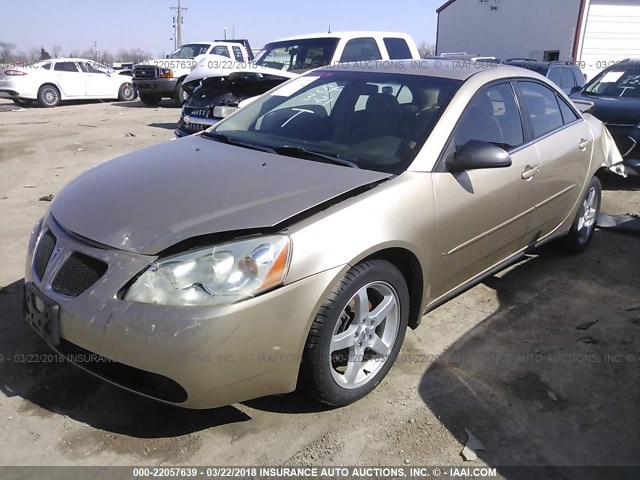 1G2ZG58N774176809 - 2007 PONTIAC G6 SE GOLD photo 2