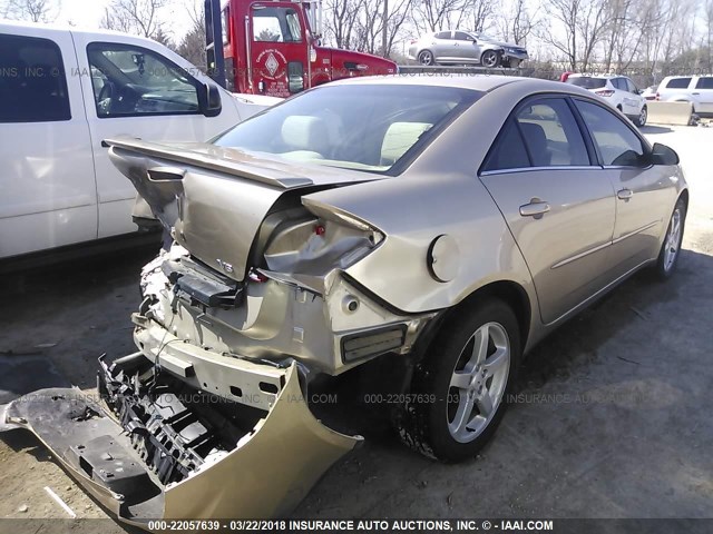 1G2ZG58N774176809 - 2007 PONTIAC G6 SE GOLD photo 4