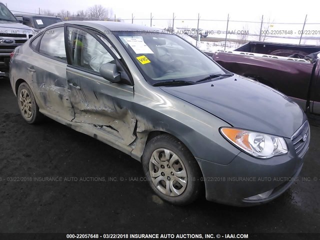 KMHDU46DX9U812298 - 2009 HYUNDAI ELANTRA GLS/SE GRAY photo 1