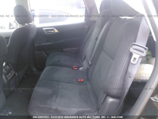 5N1AR2MN0GC661673 - 2016 NISSAN PATHFINDER S/SV/SL/PLATINUM 黑色 照片 8