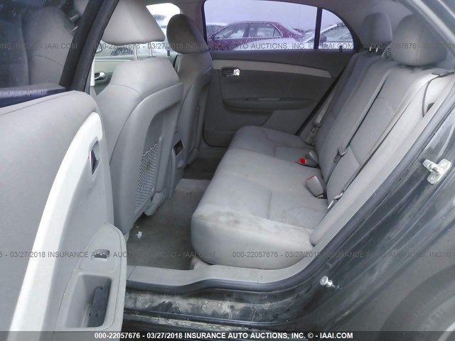 1G1ZB5EB4AF216837 - 2010 CHEVROLET MALIBU LS შავი ფოტო 8