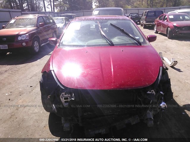 1C3CDFBH5DD641204 - 2013 DODGE DART SXT RED photo 6