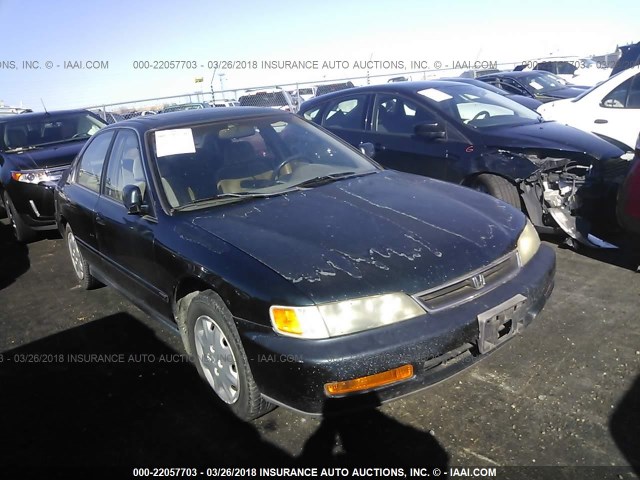 1HGCD5657TA017217 - 1996 HONDA ACCORD EX/EX-R BLACK photo 1