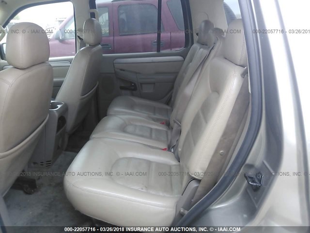 1FMZU73K54ZB32279 - 2004 FORD EXPLORER XLT/XLT SPORT/NBX TAN photo 8