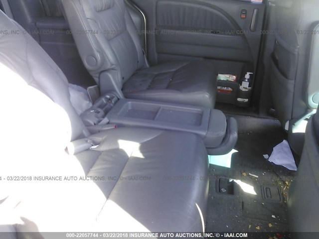 5FNRL38716B440918 - 2006 HONDA ODYSSEY EXL ვერცხლისფერი ფოტო 8