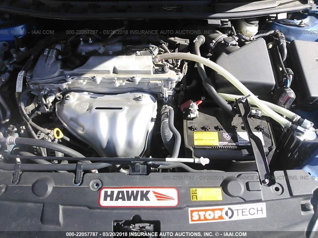 JTKJF5C77FJ011808 - 2015 TOYOTA SCION TC 蓝色 照片 10