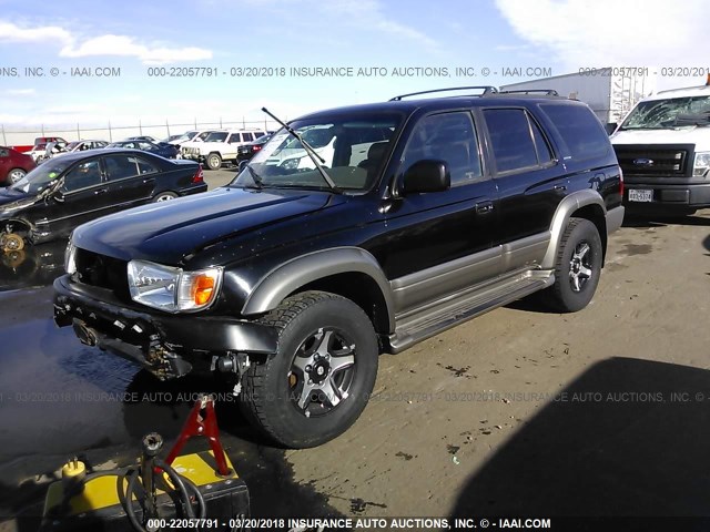 JT3HN87R0Y9043093 - 2000 TOYOTA 4RUNNER LIMITED BLACK photo 2