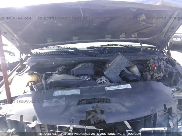 2GCEK19TXY1400232 - 2000 CHEVROLET SILVERADO K1500 GOLD photo 10