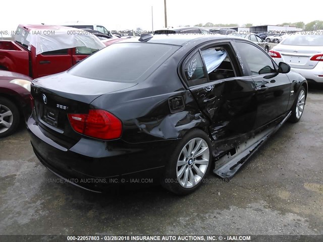 WBAPK5G58BNN78955 - 2011 BMW 328 XI SULEV BLACK photo 4