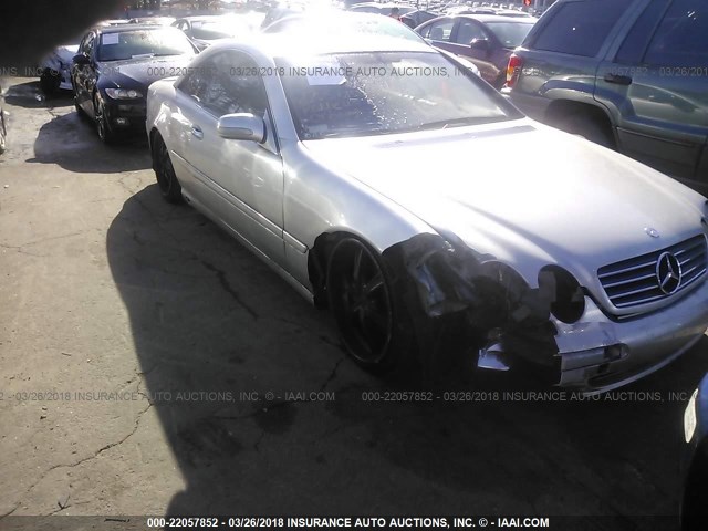 WDBPJ75J41A013530 - 2001 MERCEDES-BENZ CL 500 SILVER photo 6