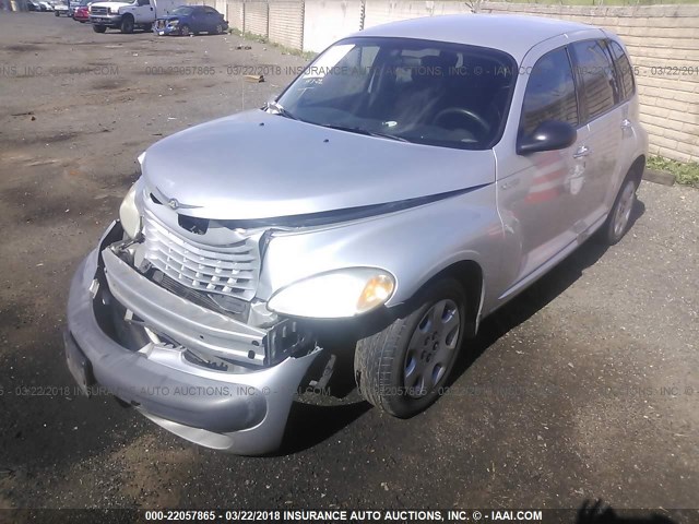 3C4FY48BX3T637694 - 2003 CHRYSLER PT CRUISER CLASSIC SILVER photo 2