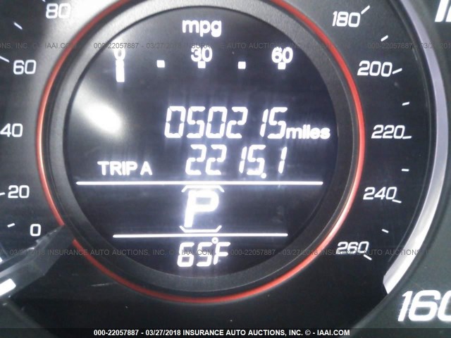 1HGCR2F55FA035137 - 2015 HONDA ACCORD SPORT ნაცრისფერი ფოტო 7