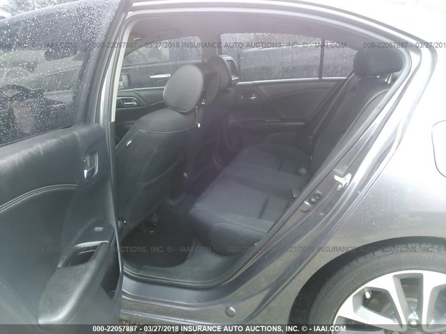 1HGCR2F55FA035137 - 2015 HONDA ACCORD SPORT ნაცრისფერი ფოტო 8
