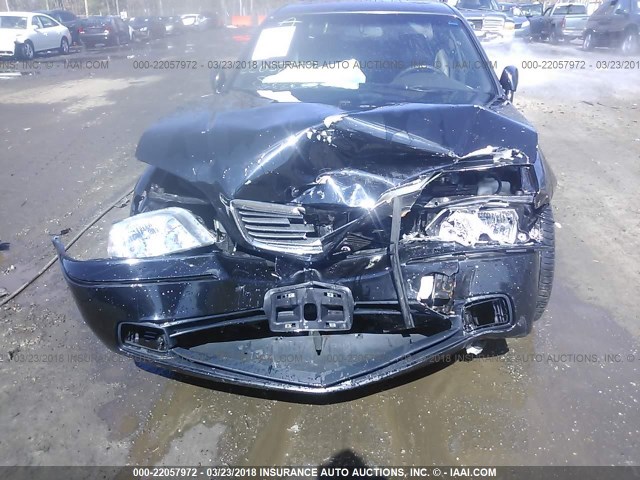 JH4KA96664C000478 - 2004 ACURA 3.5RL BLACK photo 6