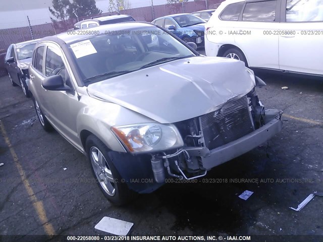 1B3HB48A09D143961 - 2009 DODGE CALIBER SXT TAN photo 1