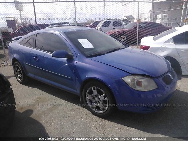 1G2AL18F387120778 - 2008 PONTIAC G5 BLUE photo 1